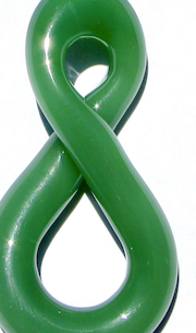 Infinity Jade Pendant